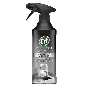 Cif Perfect Power Paslanmaz Çelik ve Ankastre Sprey Temizleyici 435 ml