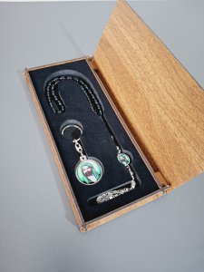 ATEŞ KEHRİBAR KUTULU SET