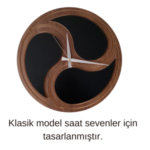 AHŞAP DUVAR SAATİ EV OFİS HER ALANDA KULLANABİLECEĞİZ ÖZEL TASARIM