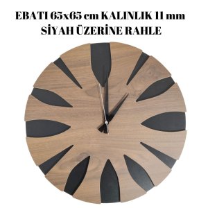 AHŞAP DUVAR SAATİ EV OFİS HER ALANDA KULLANABİLECEĞİZ ÖZEL TASARIM