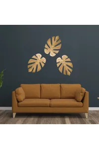 3'LÜ YAPRAK DUVAR SÜSÜ