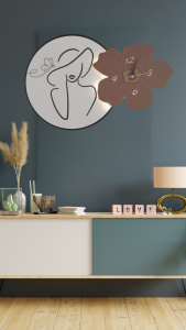 AHŞAP DUVAR SAATİ EV OFİS HER ALANDA KULLANABİLECEĞİNİZ ÖZEL TASARIM