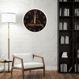 AHŞAP DUVAR SAATİ EV OFİS HER ALANDA KULLANABİLECEĞİZ ÖZEL TASARIM