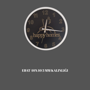 AHŞAP DUVAR SAATİ EV OFİS HER ALANDA KULLANABİLECEĞİZ ÖZEL TASARIM