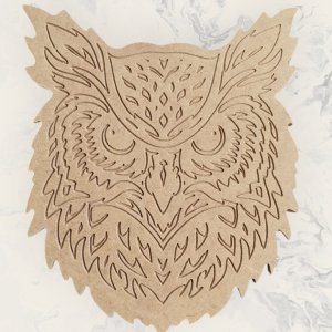 AHŞAP OYMA BAYKUŞ DUVAR SÜSÜ 3LÜ