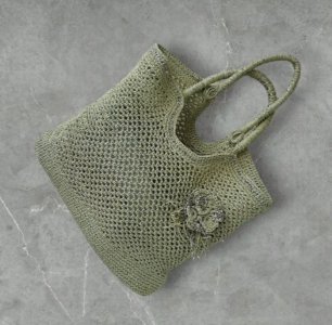 Kâğıt IP çanta güllü