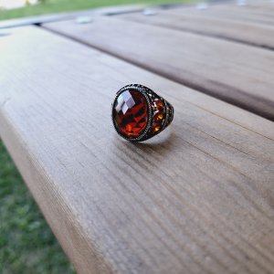 ZİRKON TAŞLI GÜMÜŞ YÜZÜK