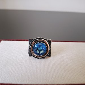 ZİRKON TAŞLI GÜMÜŞ YÜZÜK