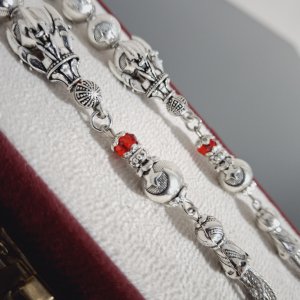 GÜMÜŞ KAPLAMA ZAZA TESBİH