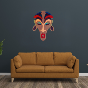 AFRİKALI DUVAR SÜSÜ