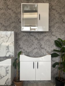 MDF Minifiks Sistem Aynalı  Banyo Hilton