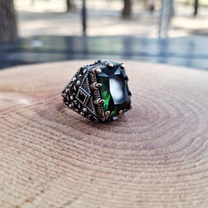 ZİRKON TAŞLI GÜMÜŞ YÜZÜK