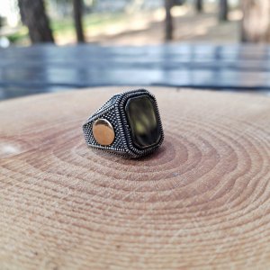 ONİKS TAŞLI GÜMÜŞ YÜZÜK