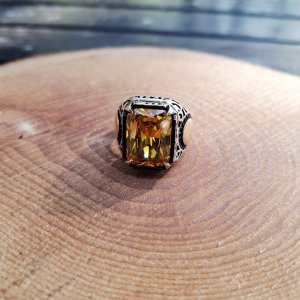 ZİRKON TAŞLI GÜMÜŞ YÜZÜK