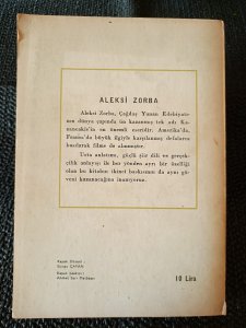 ALEKSİ ZORBA - KAZANCAKİS.
