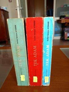 TEK ADAM - MUSTAFA KEMAL - 1 - 2 - 3 CİLT, TAKIM OLARAK.