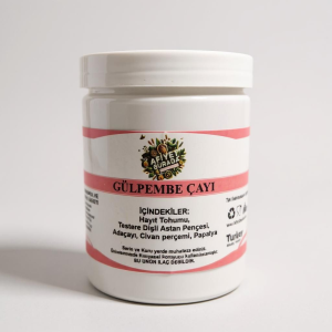 GÜLPEMBE ÇAYI adet duzenleyici çay(150gr)