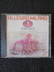ALLEGRO MILANO QUEEN HITS , ENSTRUMANTAL. CD