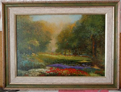 YAĞLI BOYA MANZARA - İMZALI..