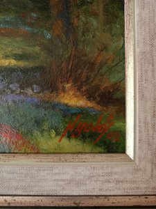 YAĞLI BOYA MANZARA - İMZALI..