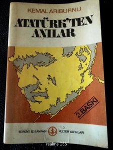 ATATÜRK'TEN ANILAR.. TURKIYE IS BANKASI KULTUR YAYINLARI