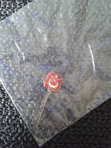 MUHARİP GAZİ ROZETİ DÖNEM ÜRÜNÜ..