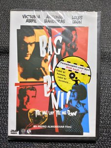 BAĞLA BENİ - Tie Me Up, Tie Me Down - SIFIR JELATİNDE. DVD