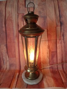 PİRİNÇ ŞAMDAN GECE LAMBASI. YENİLEME.