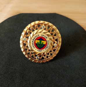 FENERBAHÇE YAKA BROŞ ROZET NADİR BÜYÜK BOY.