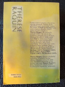 THÉRÈSE RAQUIN - EMILE ZOLA - DÜNYA KLASİKLERİ..