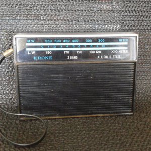 KOLEKSİYONLUK KRONE EL RADYOSU.