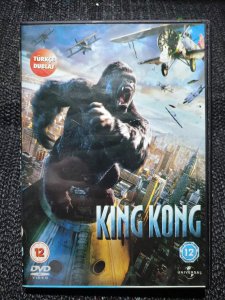 KING KONG TÜRKÇE DUBLAJ DVD.