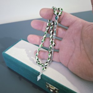 MİNELİ İŞÇİLİK ALPAKA TESBİH