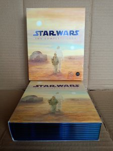 STAR WARS - THE COMPLETE SAGA - BLU RAY BOX SET + ÖZEL SEÇENEKLER..