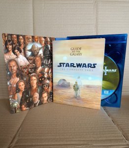 STAR WARS - THE COMPLETE SAGA - BLU RAY BOX SET + ÖZEL SEÇENEKLER..