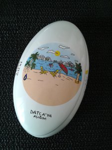 DATÇA 'ya AŞIĞIM PORSELEN SUNUMLUK, ŞEKERLİK.