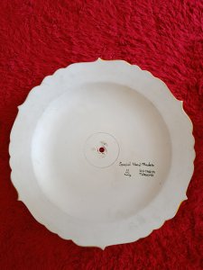 KÜTAHYA , ÇİNİ EL İŞÇİLİĞİ DUVAR SAATİ..