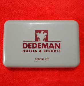 DEDEMAN HOTELS  & RESORTS DENTAL KİT. NADİR BULUNTU.