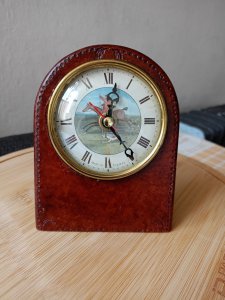 VINTAGE İNGİLİZ ÜRÜNÜ ROGER LASCELLES MASA SAATİ.