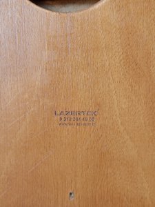 TOFAŞ FİAT BASKILI AHŞAP DUVAR SAATİ, NADİR BULUNTU.