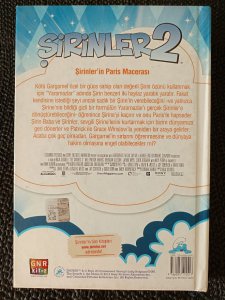 ŞİRİNLER 2 - ŞİRİNLERİN PARİS MACERASI - FİLM KURGUSU - CİLTLİ..