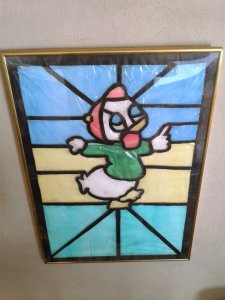 EL YAPIMI VİTRAY ÇİZGİ FİLM KARAKATERİ HAND MADE