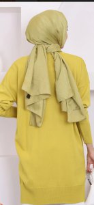 Soğuk iplik triko tunik