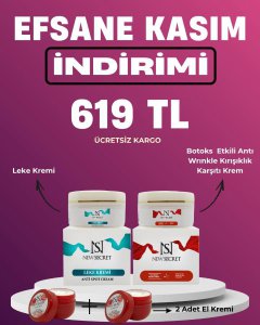 New Secret Cosmetic * Anti-Wrinkle Cream (Botox Effect) + Free Brightening Cream + Free Hand Cream